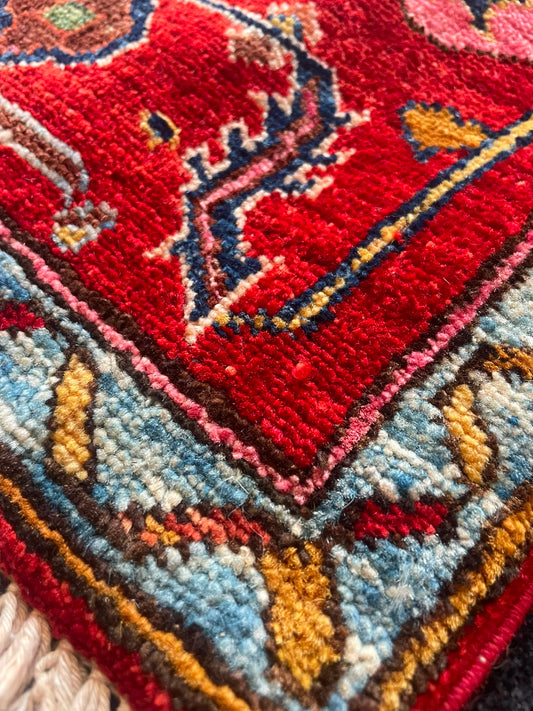 Antique Design AR-3 Hand-Knotted Afghan Wool Rug 3177 181 x 122cm
