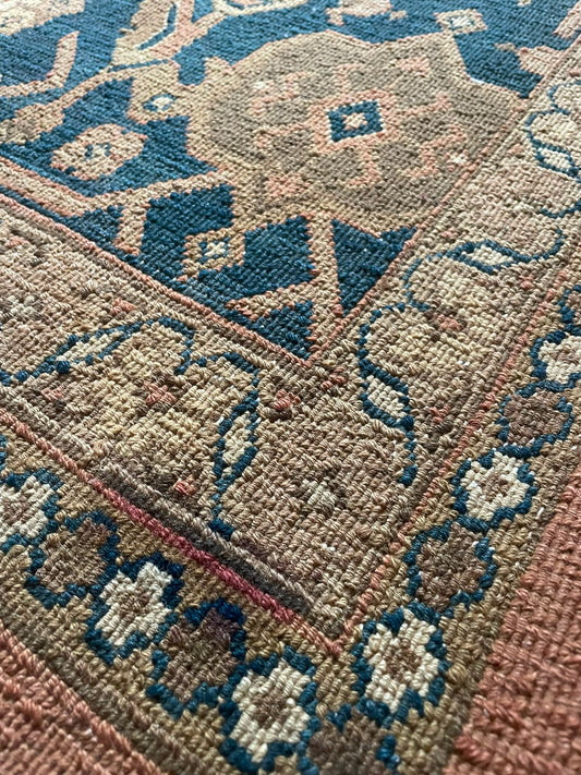 Bijar Soumac Hand-Knotted Indian Wool Rug 3802 364 x 266cm