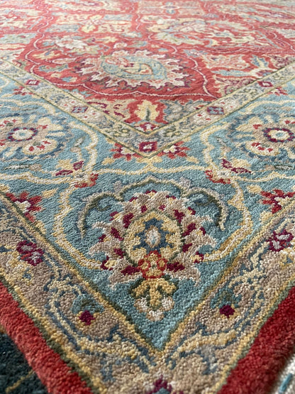 SPR-42 Hand-Knotted Indiana Wool Rug 70 185 x 127cm