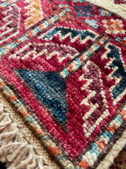 Kabul 12/7 Hand-Knotted Afghan Wool Rug 6150 182 x 121cm