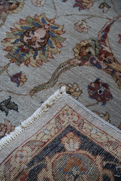 Gazni SL6 Hand-Knotted Indian Wool Rug 11056A 180 x 120cm