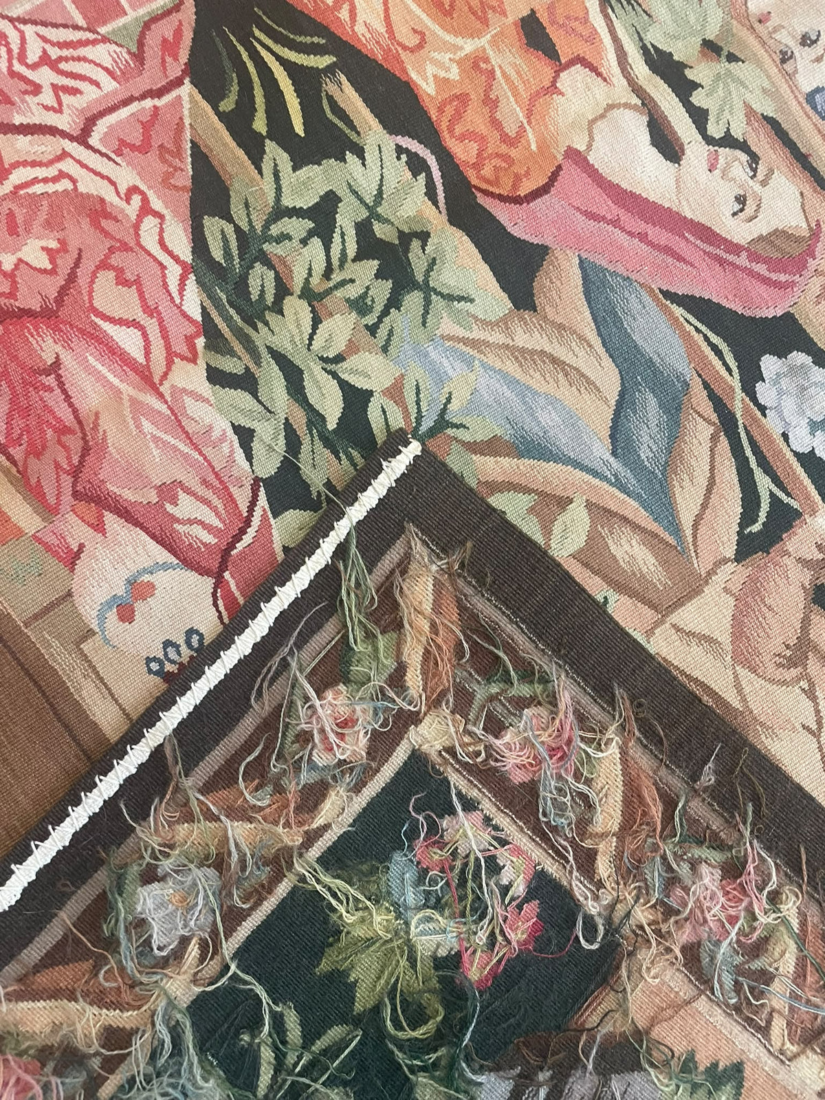 Winemaker Hand Woven Wool Tapestry 218 x 119cm