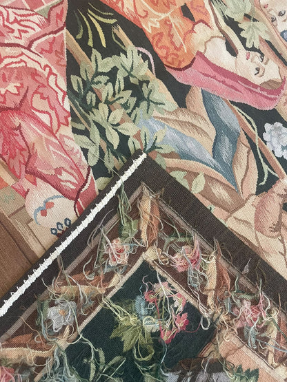 Winemaker Hand Woven Wool Tapestry 218 x 119cm