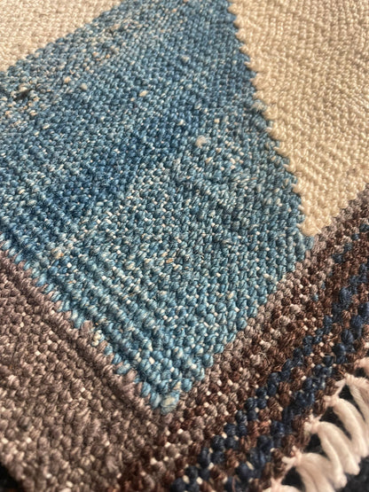 Fine Kelim Hand-Woven Afghan Wool Rug 4956 205 x 158cm