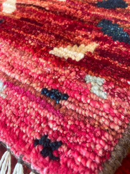 Zulai Hand Knotted Afghan Wool Rug 205 x 154cm 6163
