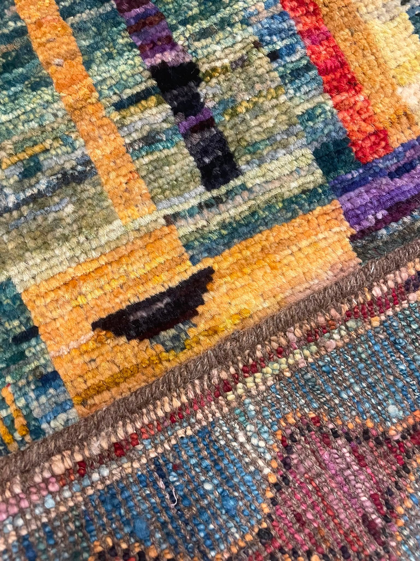 Zulai Hand Knotted Afghan Wool Rug 239 x 165cm 6165