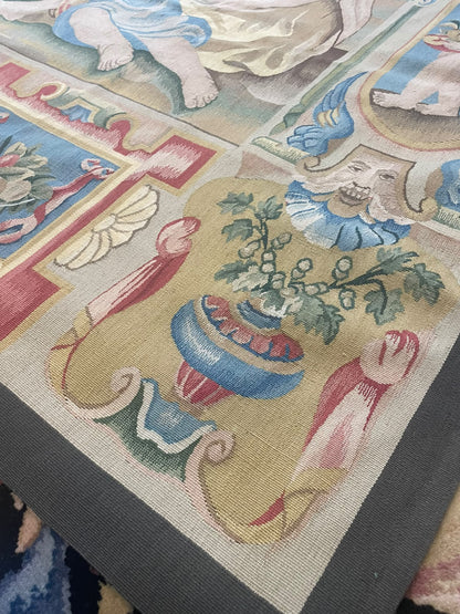 Putti Hand Woven Wool Tapestry 236 x 207cm