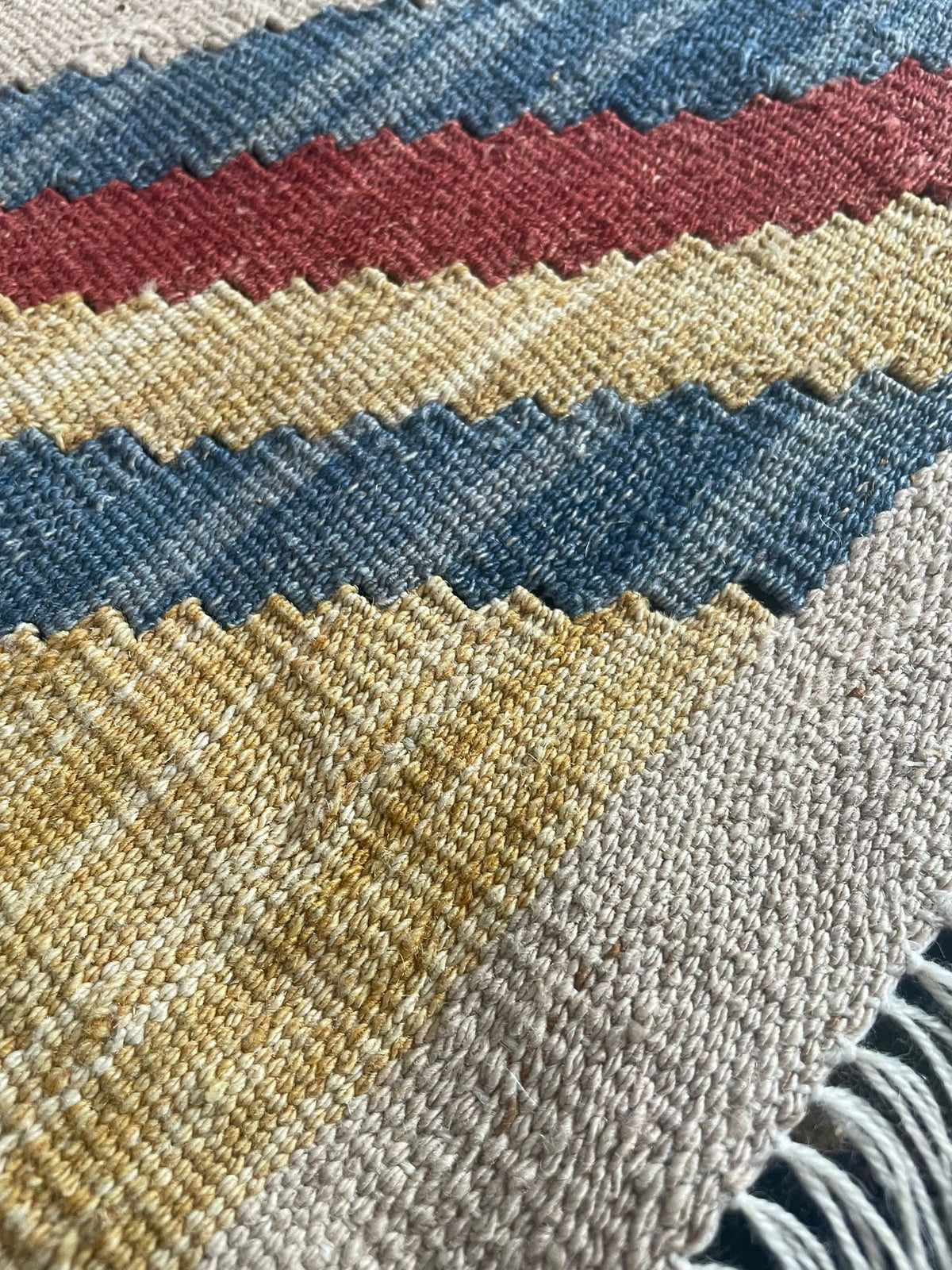 Fine Labijar Kelim Hand-Woven Afghan Wool Rug 3048 196 x 153cm