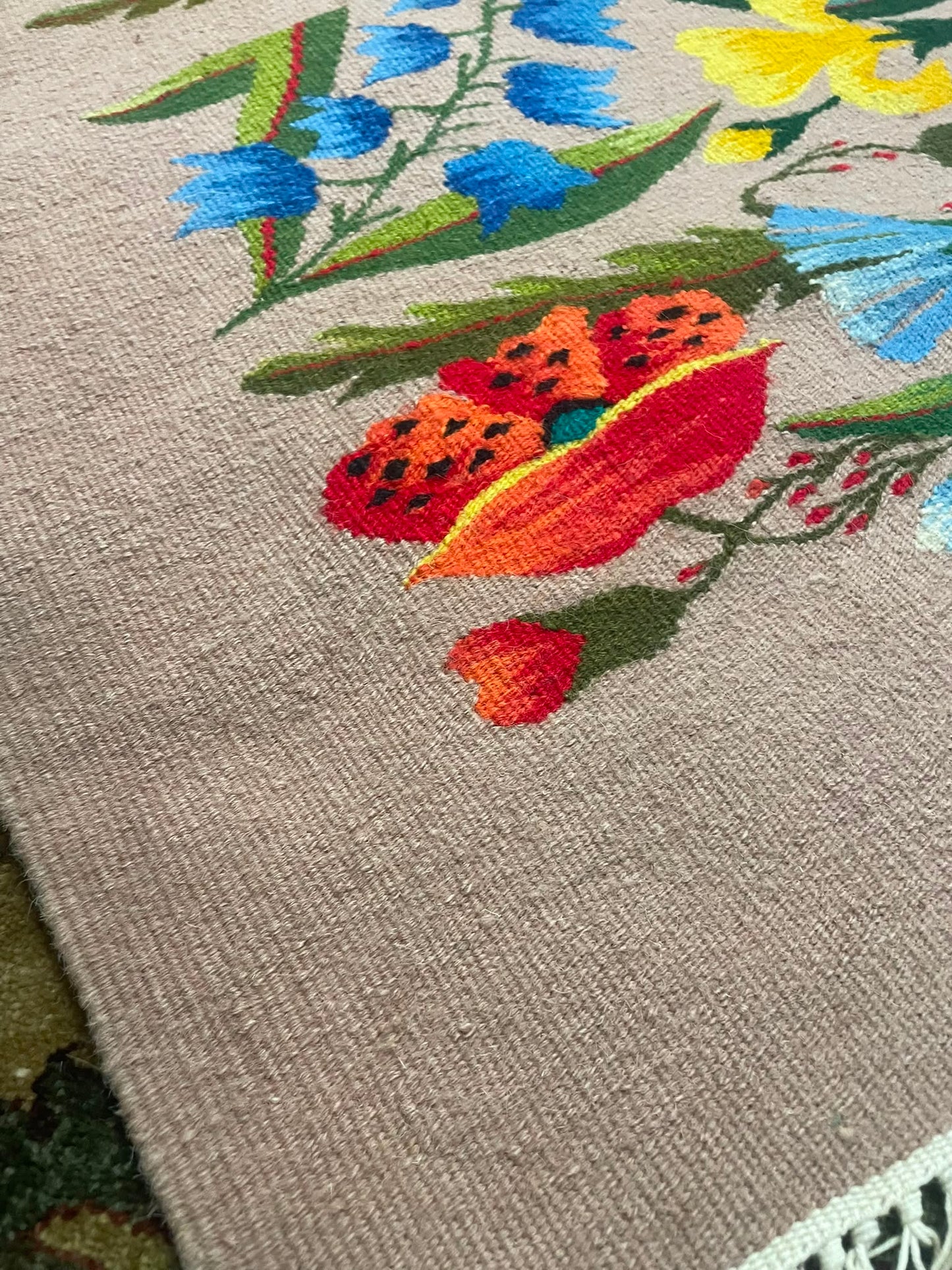 Moldavian Kelim Hand-Woven Romanian Wool Rug 14515 364 x 230cm