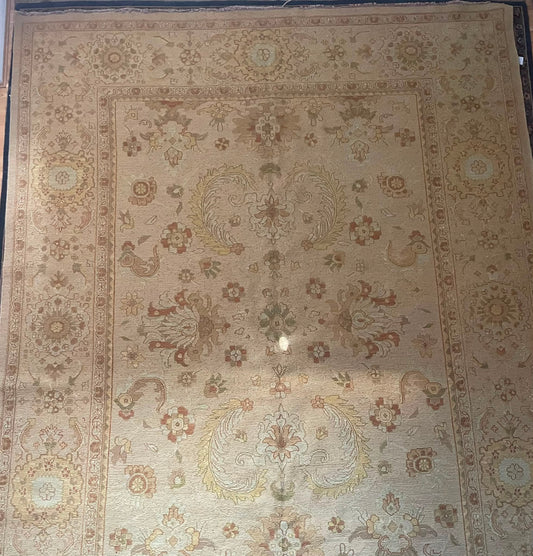 Moghai Soumac Hand-Knotted Indian Wool Rug 57112 357 x 267cm