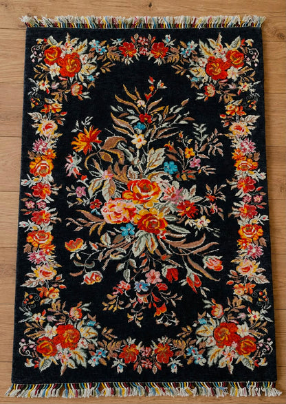 Lahore Safina Hand-Knotted Pakistani Wool Rug 6176 183 x 126cm
