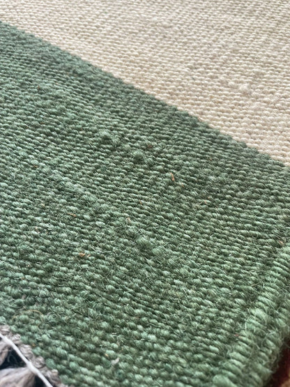 Kelim 4 Hand-Woven Afghan Wool Rug 5241 215 x 153cm