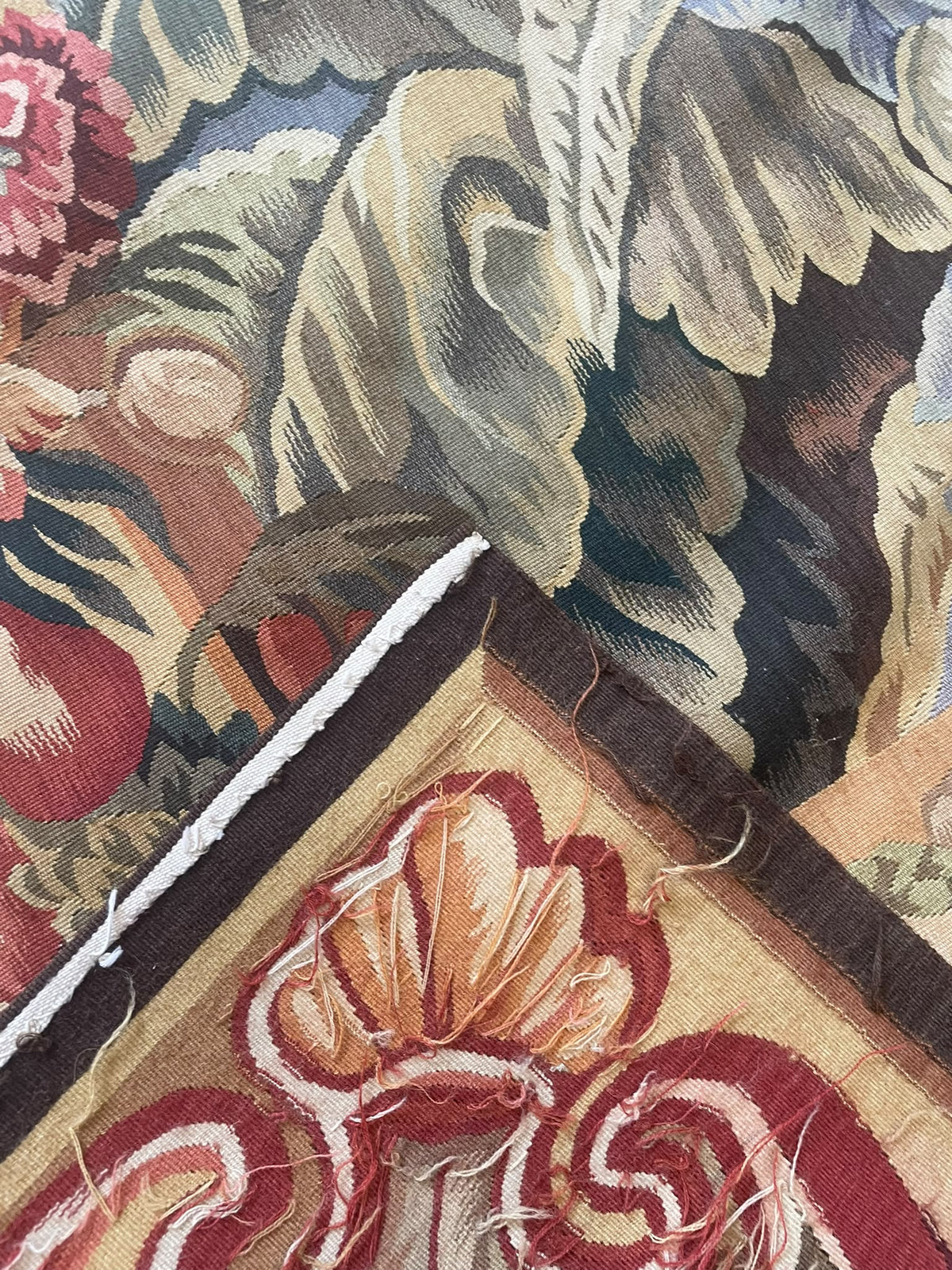 Verdure Hand Woven Wool Tapestry 327 x 206cm