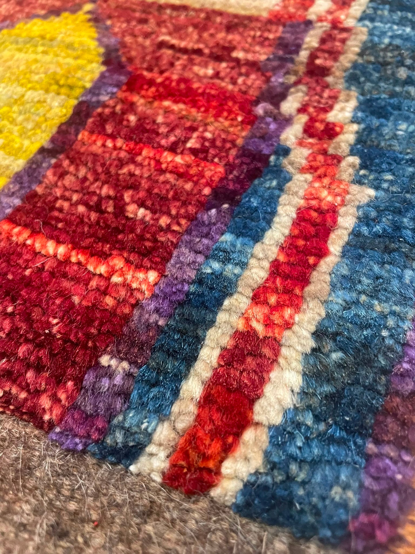 Zulai Hand Knotted Afghan Wool Rug 254 x 167cm 6161