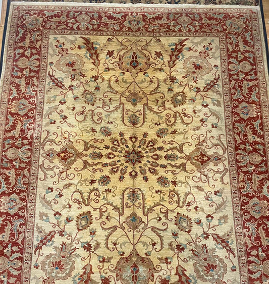 Afghan Zeigler Hand-Knotted Indian Wool Rug 5033 350 x 272cm