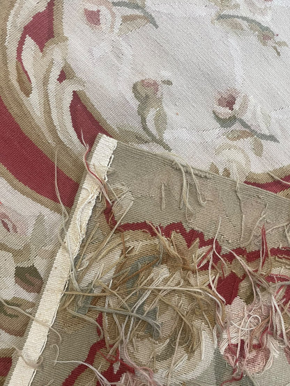 Aubusson Hand Woven Wool Rug 14539 274 x 183cm