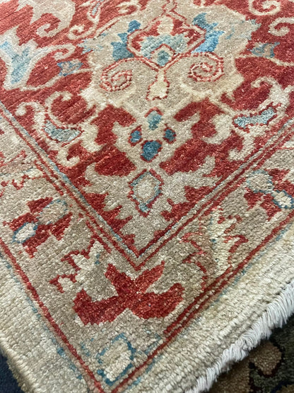 Afghan Zeigler Hand-Knotted Indian Wool Rug 5033 350 x 272cm
