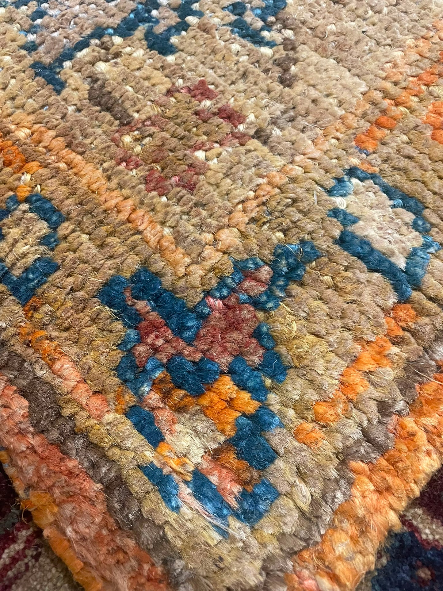 J31 Ushak Hand-Knotted Indian Wool Rug 56588 307 x 251cm