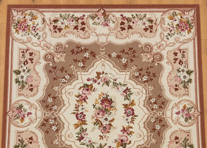 Aubusson Hand-Woven Indian Wool Rug JSA196 14041 282 x 175cm