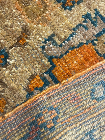 J31 Ushak Hand-Knotted Indian Wool Rug 56588 307 x 251cm