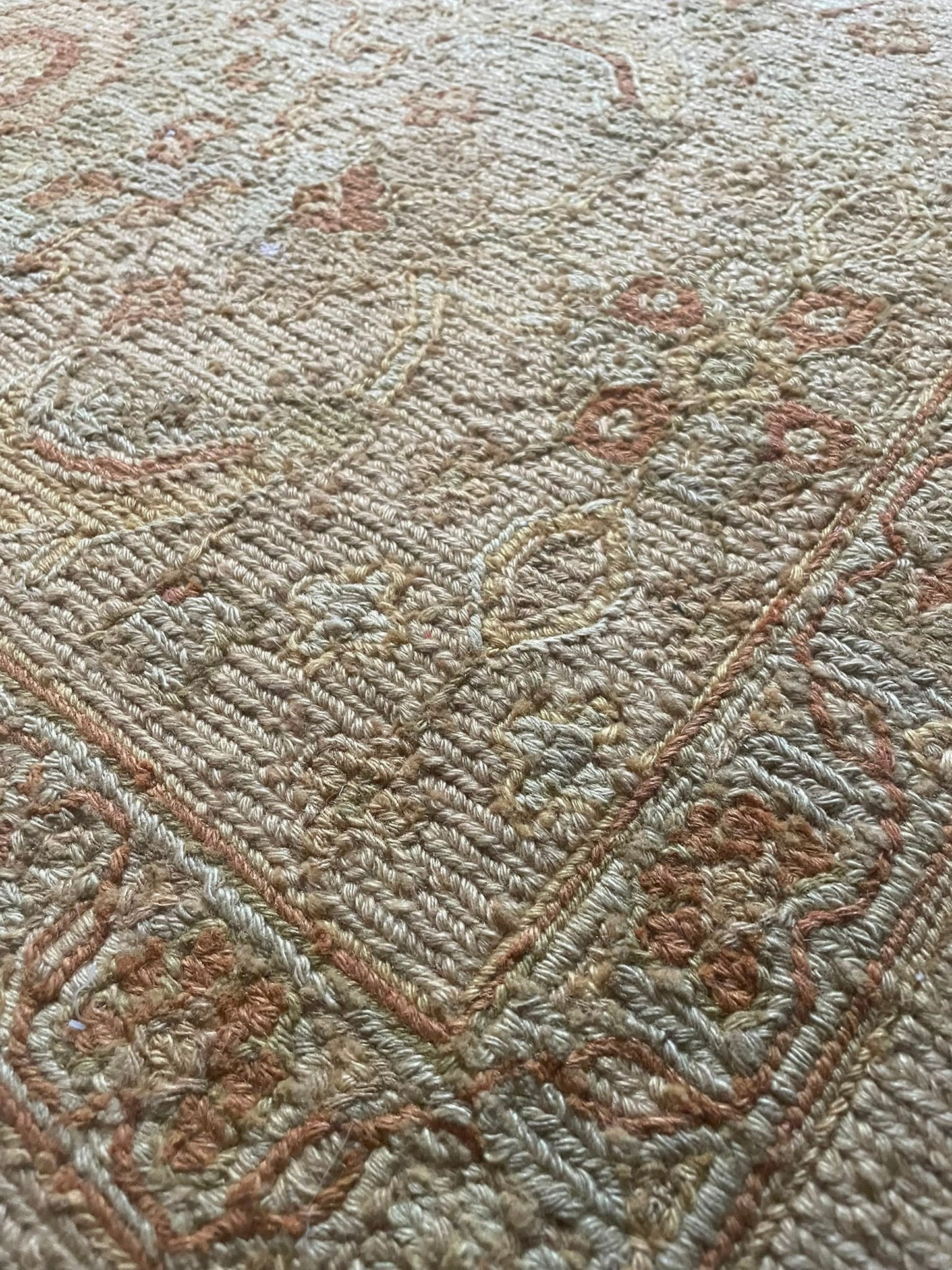 Moghai Soumac Hand-Knotted Indian Wool Rug 57112 357 x 267cm