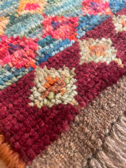 Zulai Hand Knotted Afghan Wool Rug 242 x 170cm 6162