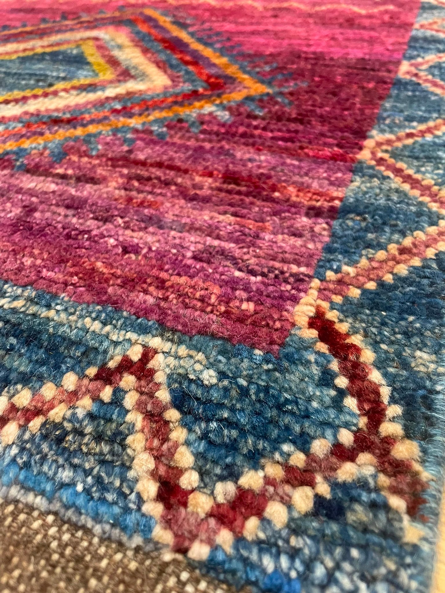 Zulai Hand Knotted Afghan Wool Rug 229 x 170cm 6166