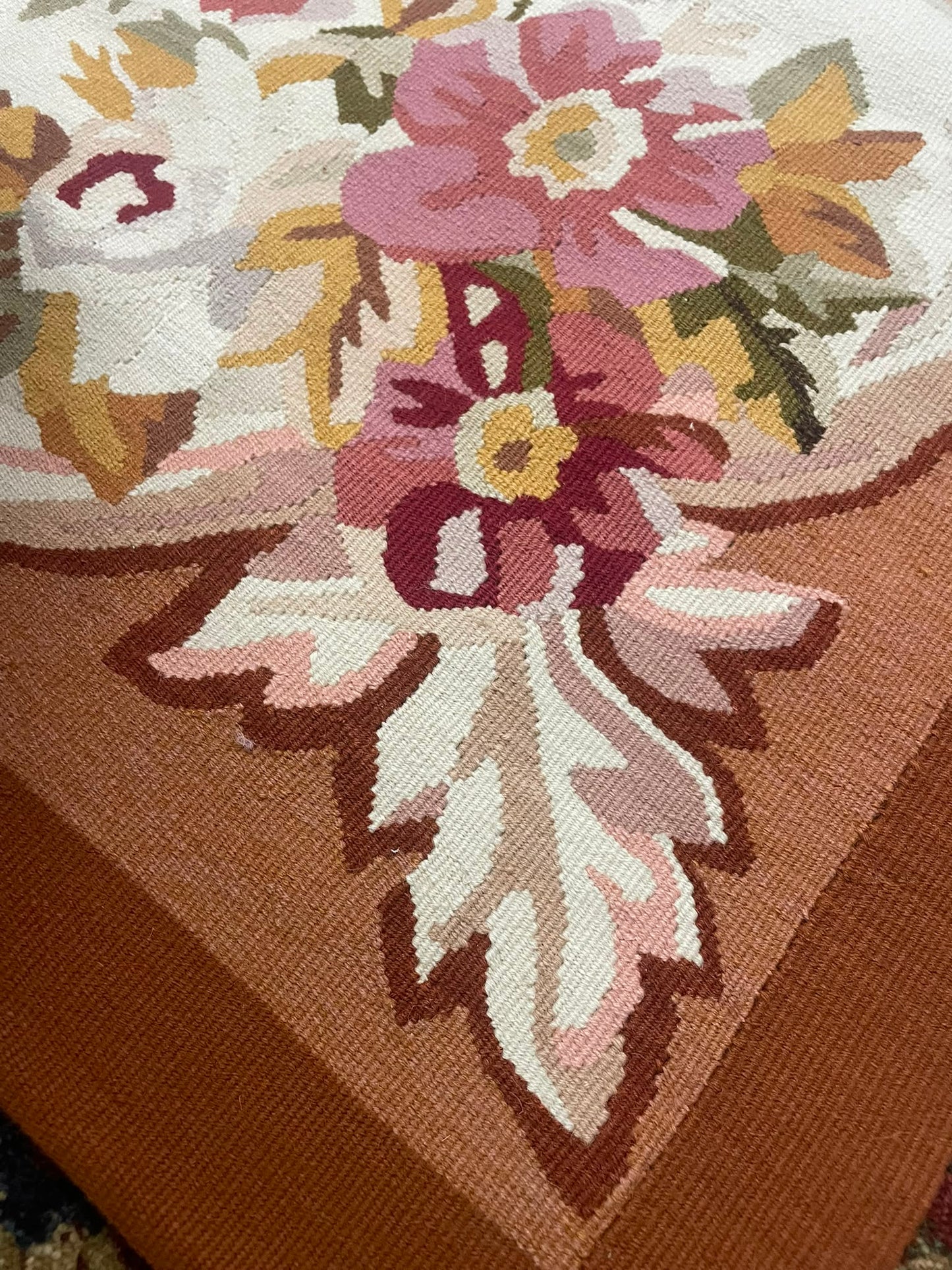 Aubusson Hand-Woven Indian Wool Rug JSA196 14041 282 x 175cm
