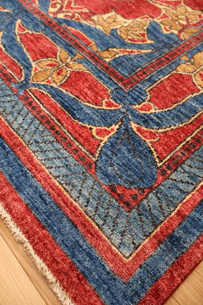 Art & Craft Hand Knotted Afghan Wool Rug 5474 244 x 173cm