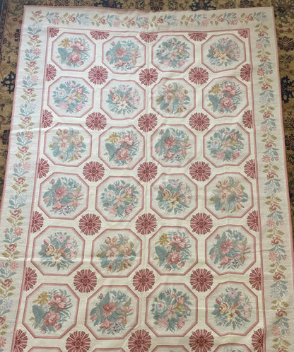 Connaught Hand-Woven Indian Wool Rug 11218 350 x 220cm