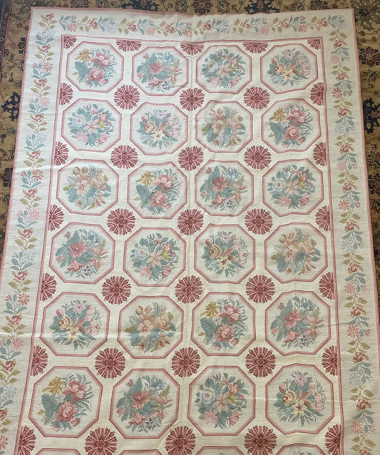 Connaught Hand-Woven Indian Wool Rug 11218 350 x 220cm