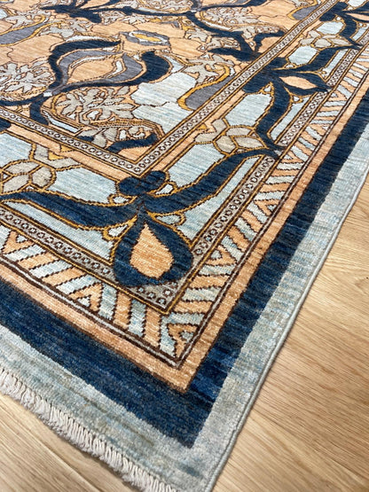 Arts & Crafts Hand Knotted Afghan Wool Rug 5693 245 x 171cm