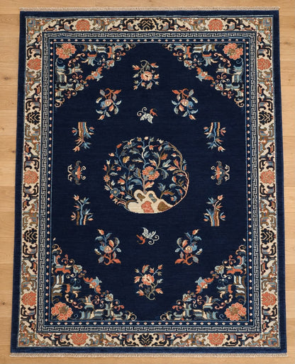 Kabul 06/1 Hand-Knotted Afghan Wool Rug 5705 232 x 185cm