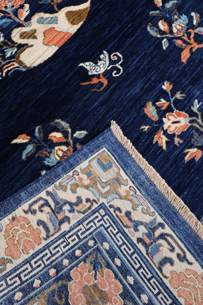 Kabul 06/1 Hand-Knotted Afghan Wool Rug 5705 232 x 185cm