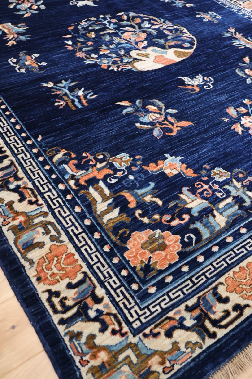 Kabul 06/1 Hand-Knotted Afghan Wool Rug 5705 232 x 185cm