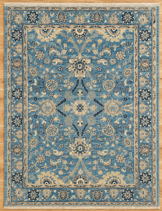Lahore Hand Knotted Pakistani Wool Rug 5738 213 x 152cm