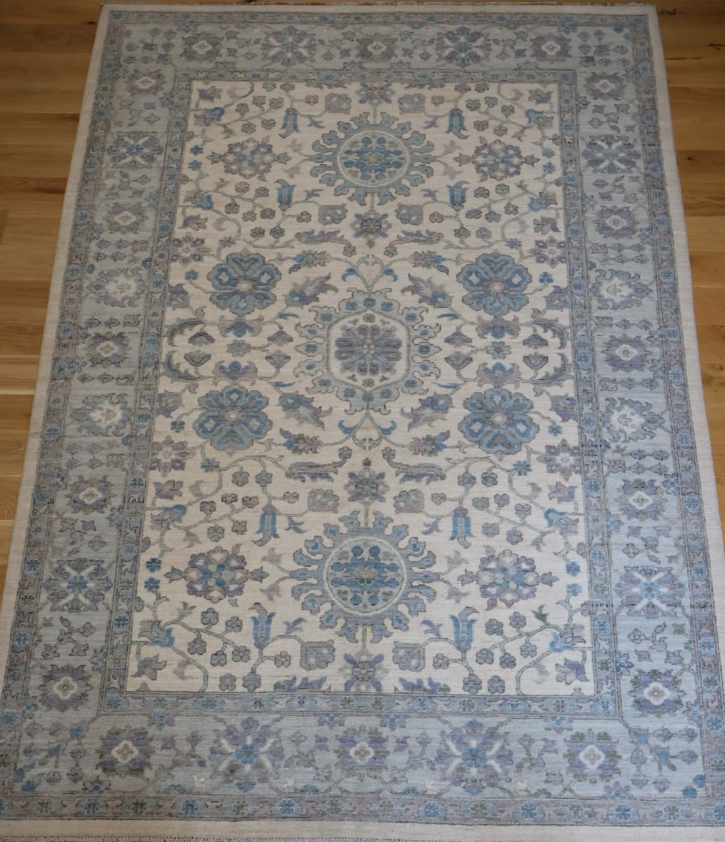 Chobi Hand-Knotted Afghan Wool Rug 5758 273 x 187cm