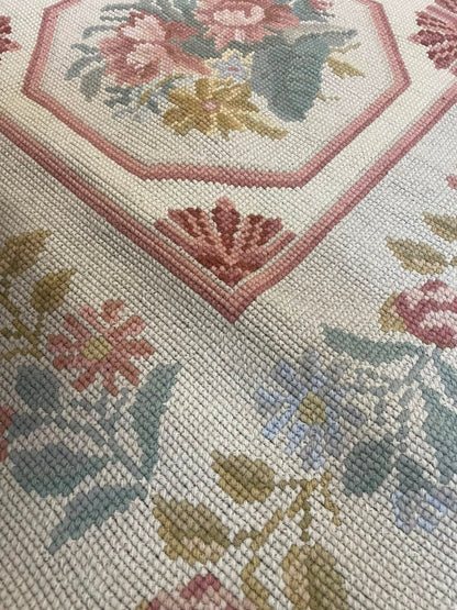 Connaught Hand-Woven Indian Wool Rug 11218 350 x 220cm