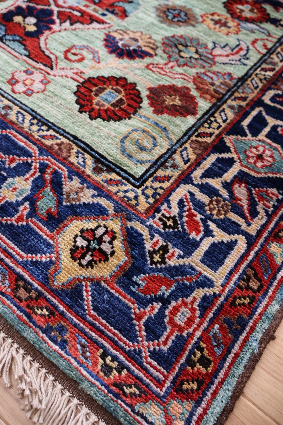Kabul 04/26 Hand Knotted Afghan Wool Rug 5938 242 x 172cm