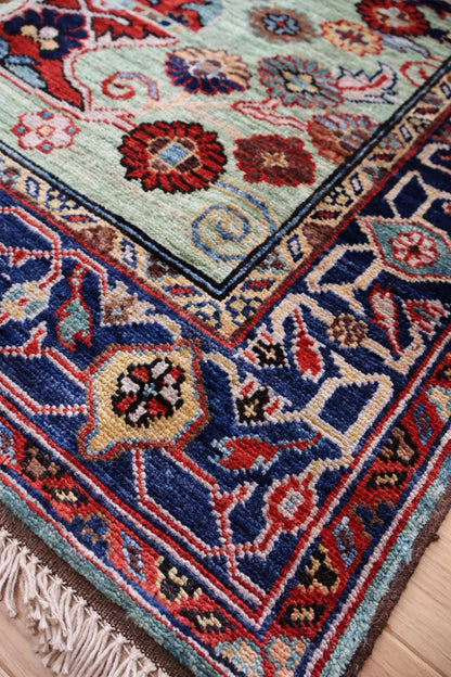 Kabul 04/26 Hand Knotted Afghan Wool Rug 5938 242 x 172cm