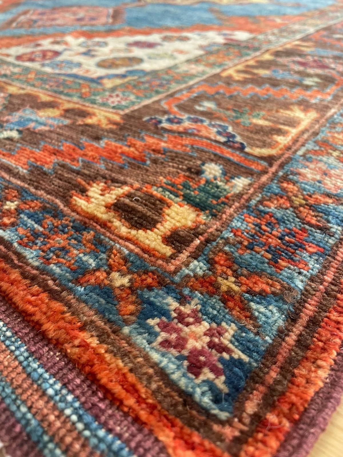 Kabul Hand Knotted Afghan Wool Rug 5940 192 x 126cm