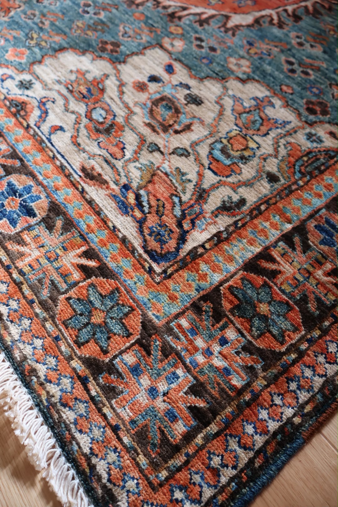 Kabul 2/7 Hand-Knotted Afghan Wool Rug 6140 274 x 165cm