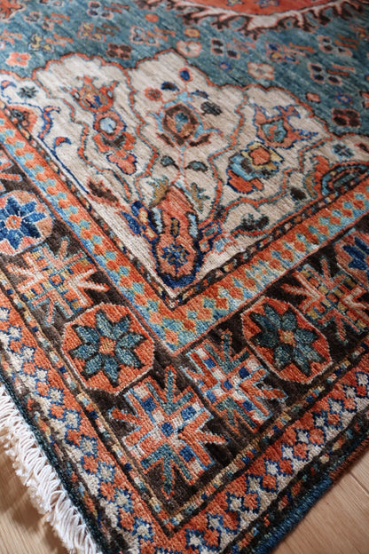 Kabul 2/7 Hand-Knotted Afghan Wool Rug 6140 274 x 165cm