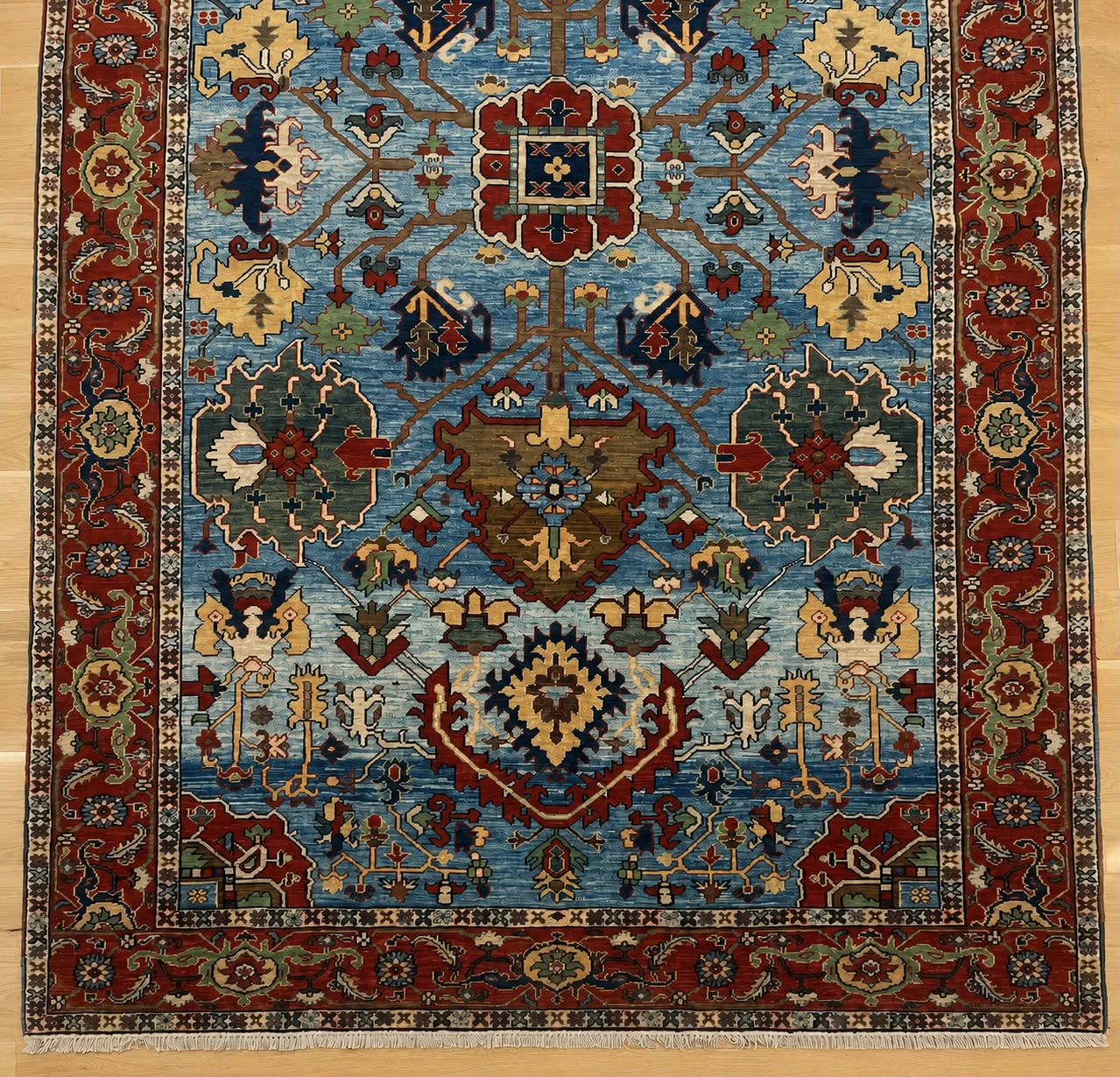Kabul Hand Knotted Afghan Wool Rug 318 x 195cm 6145