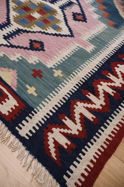 Kabul Hand Woven Afghan Wool Kelim 6251 308 x 192cm