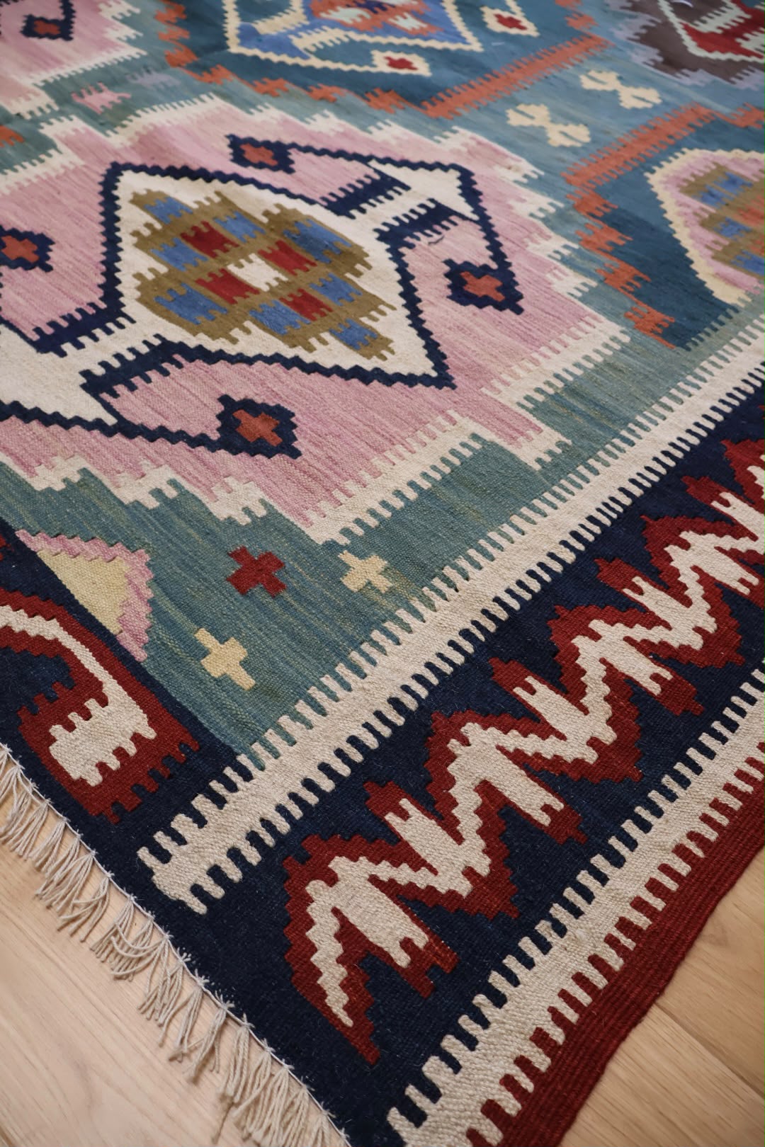 Kabul Hand Woven Afghan Wool Kelim 6251 308 x 192cm