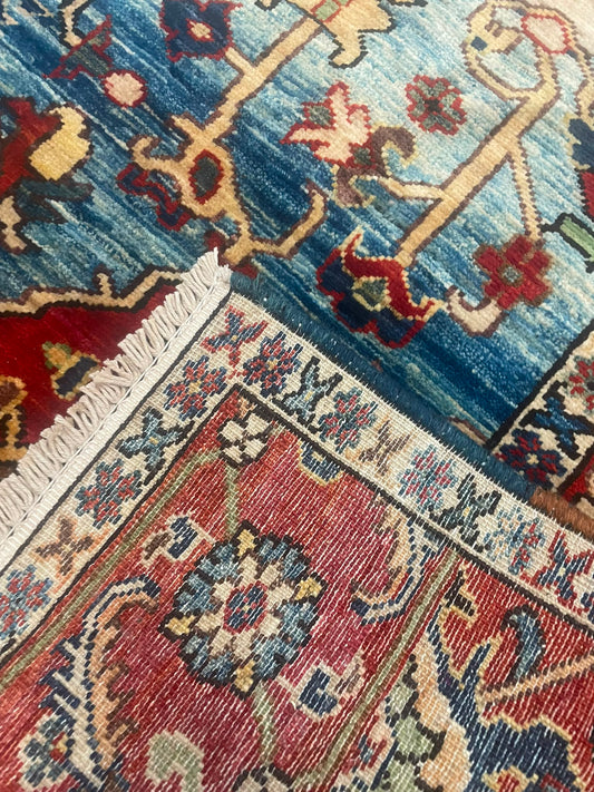Kabul Hand Knotted Afghan Wool Rug 318 x 195cm 6145