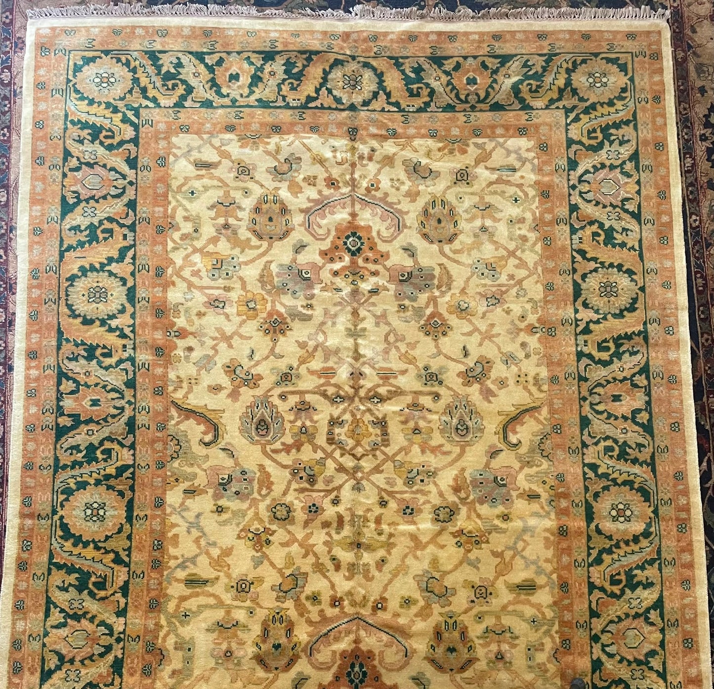 Zeigler Mahal Hand-Knotted Indian Wool Rug 11100 300 x 240cm