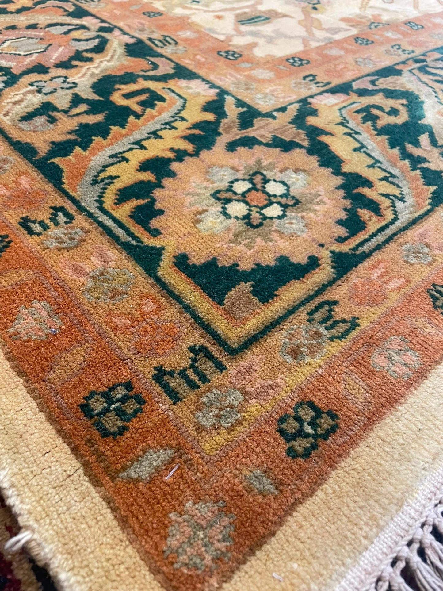 Zeigler Mahal Hand-Knotted Indian Wool Rug 11100 300 x 240cm