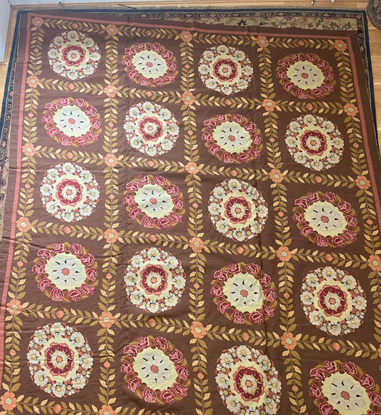 Adams Needle Hand-Woven Chinese Wool Rug 14702 360 x 220cm
